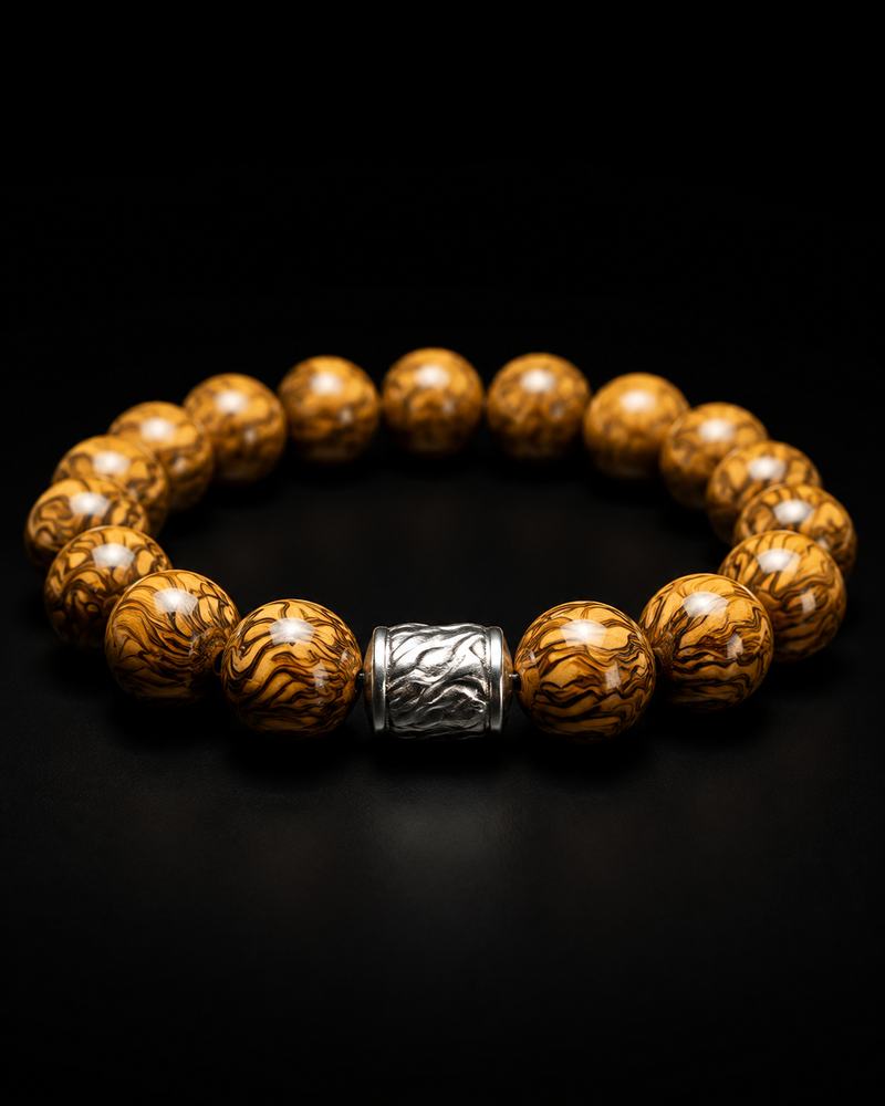 Golden Nanmu · Water-Wave 10 mm × 18