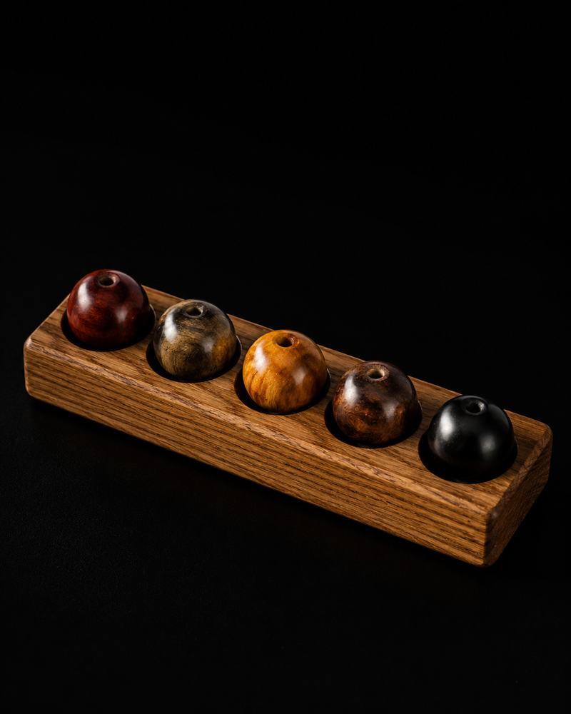 Woods of the House — Five-Bead Study